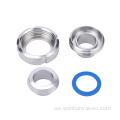 Ujerumani DIN25 SUS304 Union Pamoja Svetsade Fittings